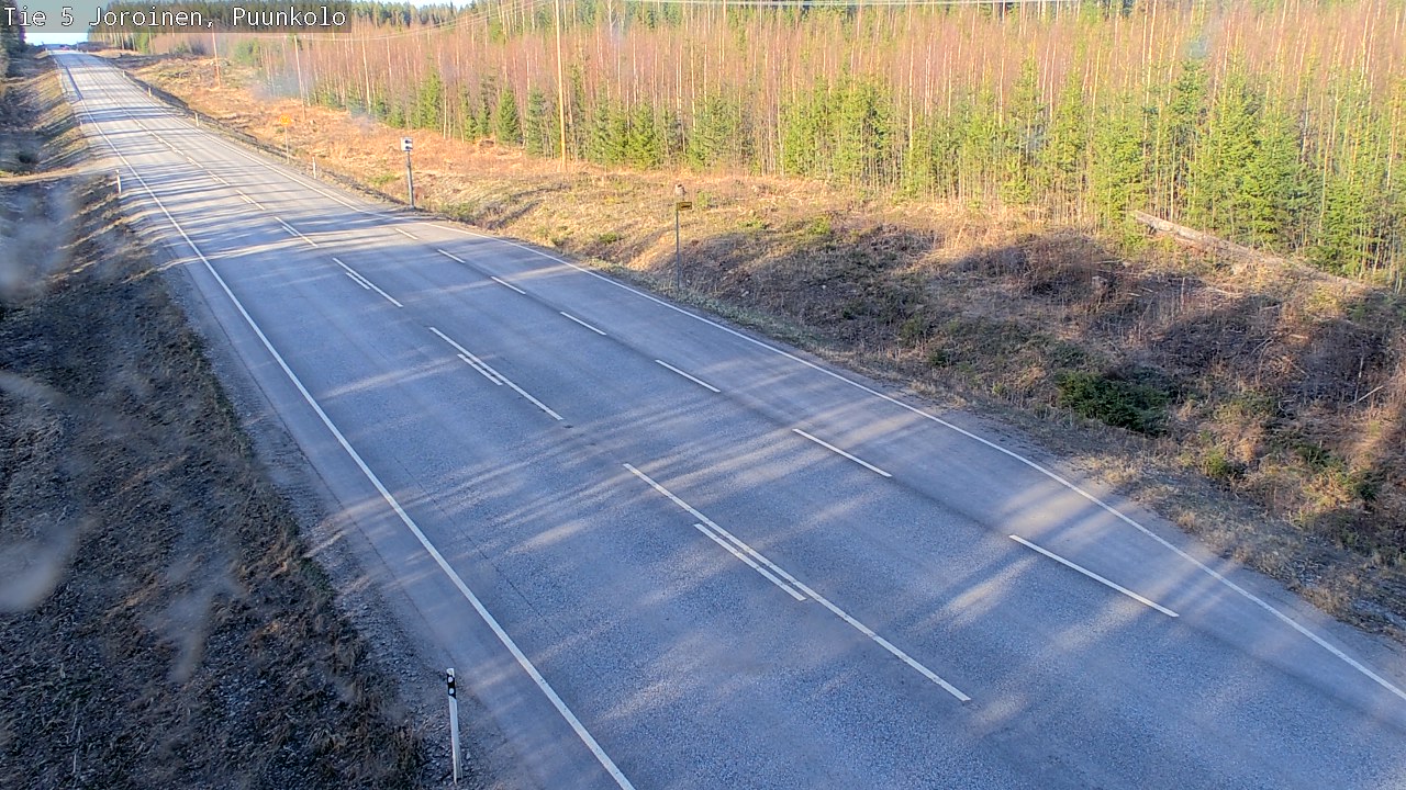 Kelikamerat Kuva Tie 5 Joroinen, Puunkolo, Joroinen, Pohjois-Savo