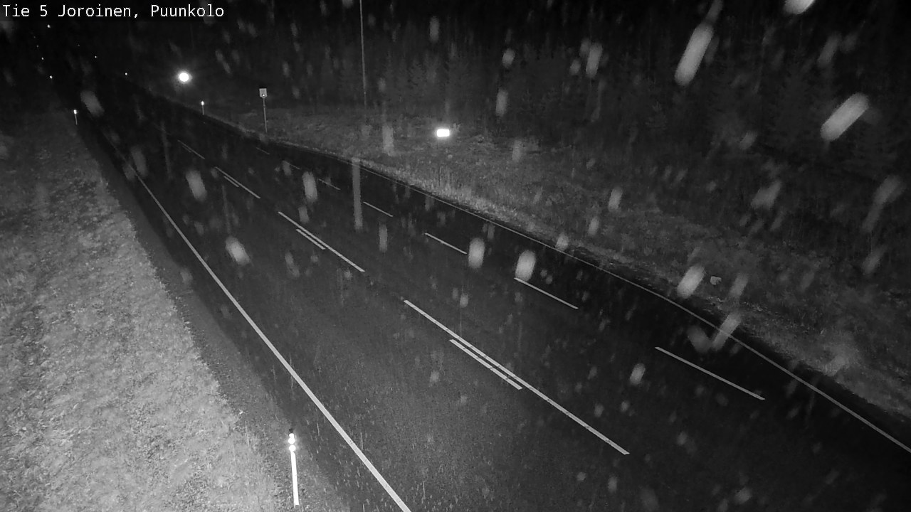 Weather Camera Image Väg 5 Joirois, Puunkolo, Joroinen, Pohjois-Savo