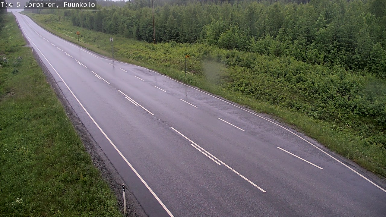 Weather Camera Image Road 5 Joroinen, Puunkolo, Joroinen, Pohjois-Savo
