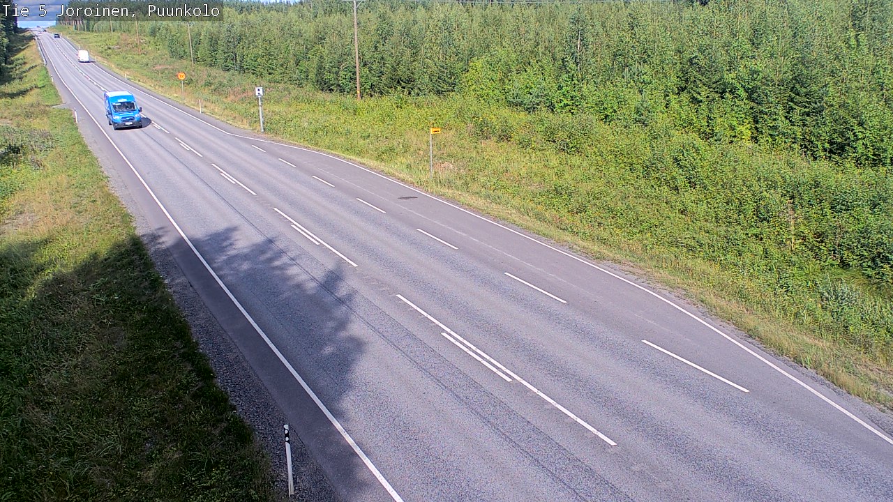 Kelikamerat Kuva Tie 5 Joroinen, Puunkolo, Joroinen, Pohjois-Savo
