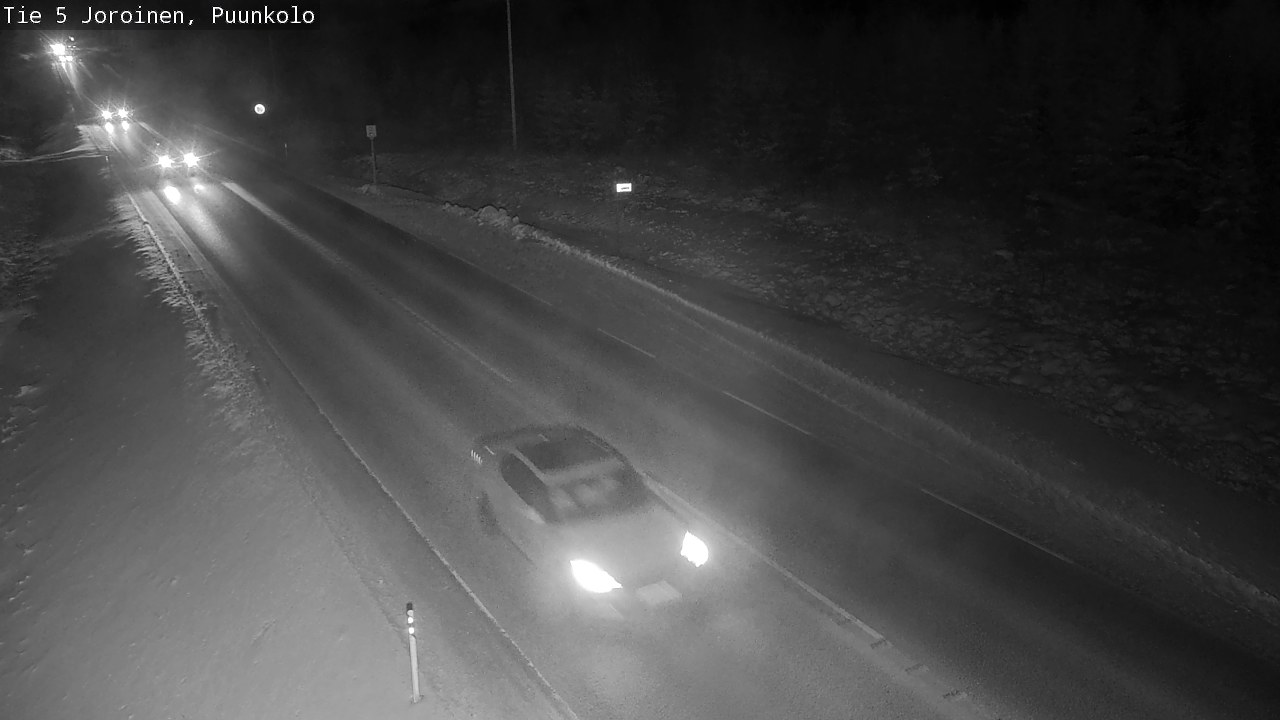 Weather Camera Image Väg 5 Joirois, Puunkolo, Joroinen, Pohjois-Savo