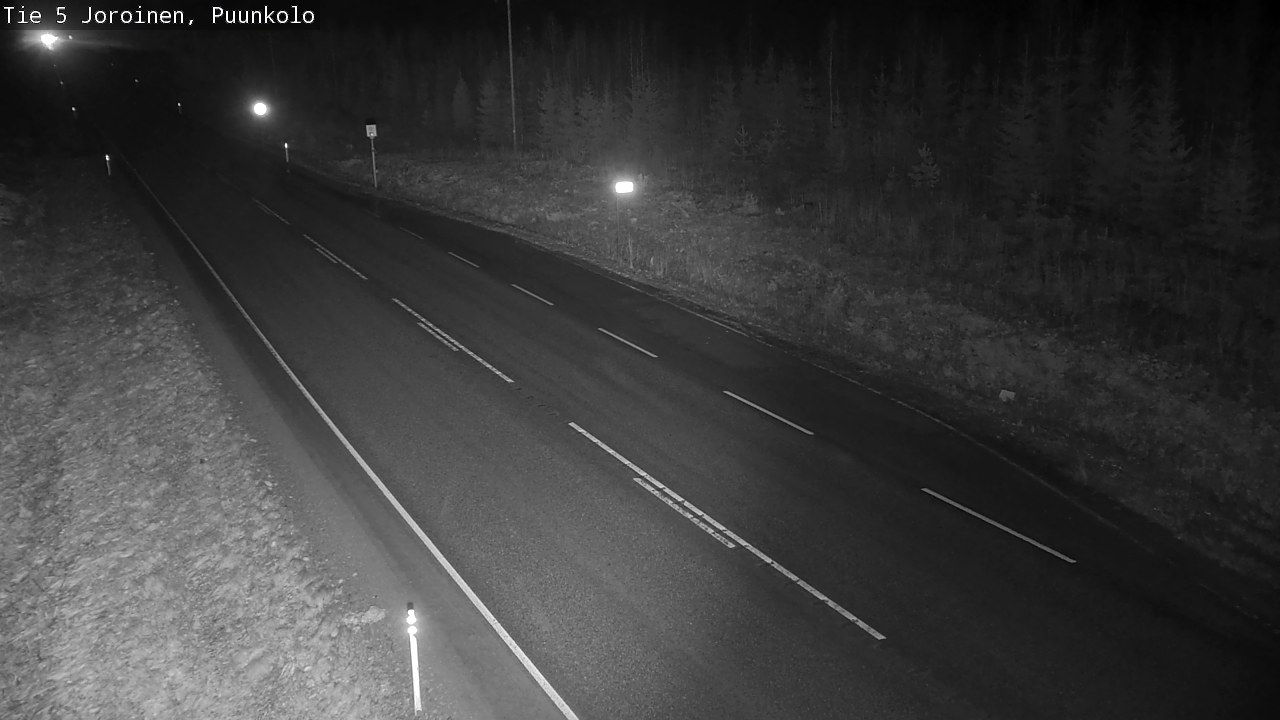 Weather Camera Image Road 5 Joroinen, Puunkolo, Joroinen, Pohjois-Savo