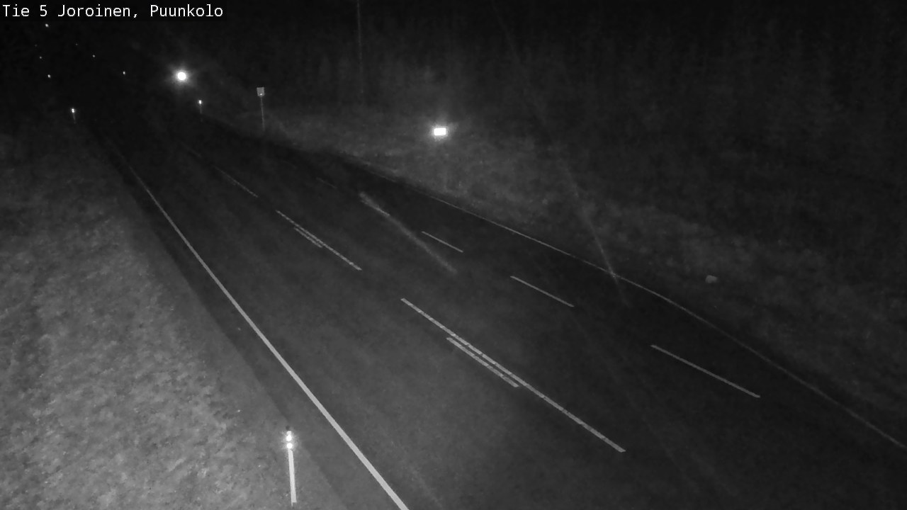 Weather Camera Image Road 5 Joroinen, Puunkolo, Joroinen, Pohjois-Savo