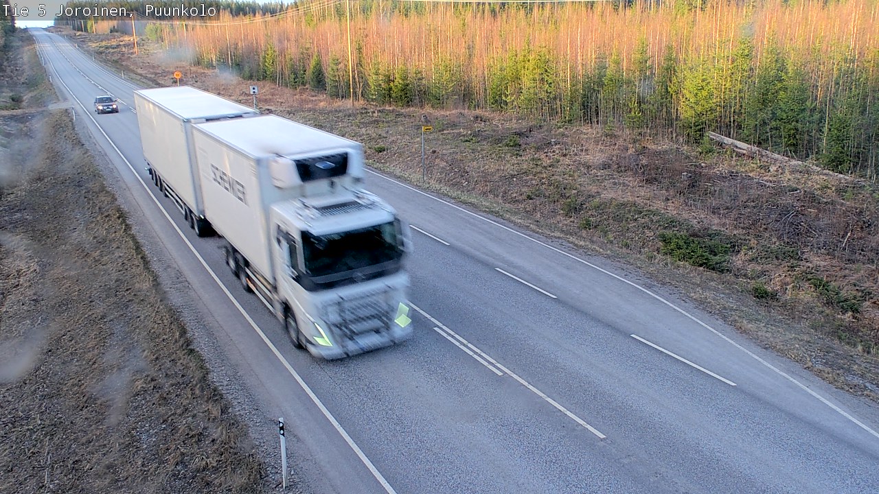 Kelikamerat Kuva Tie 5 Joroinen, Puunkolo, Joroinen, Pohjois-Savo