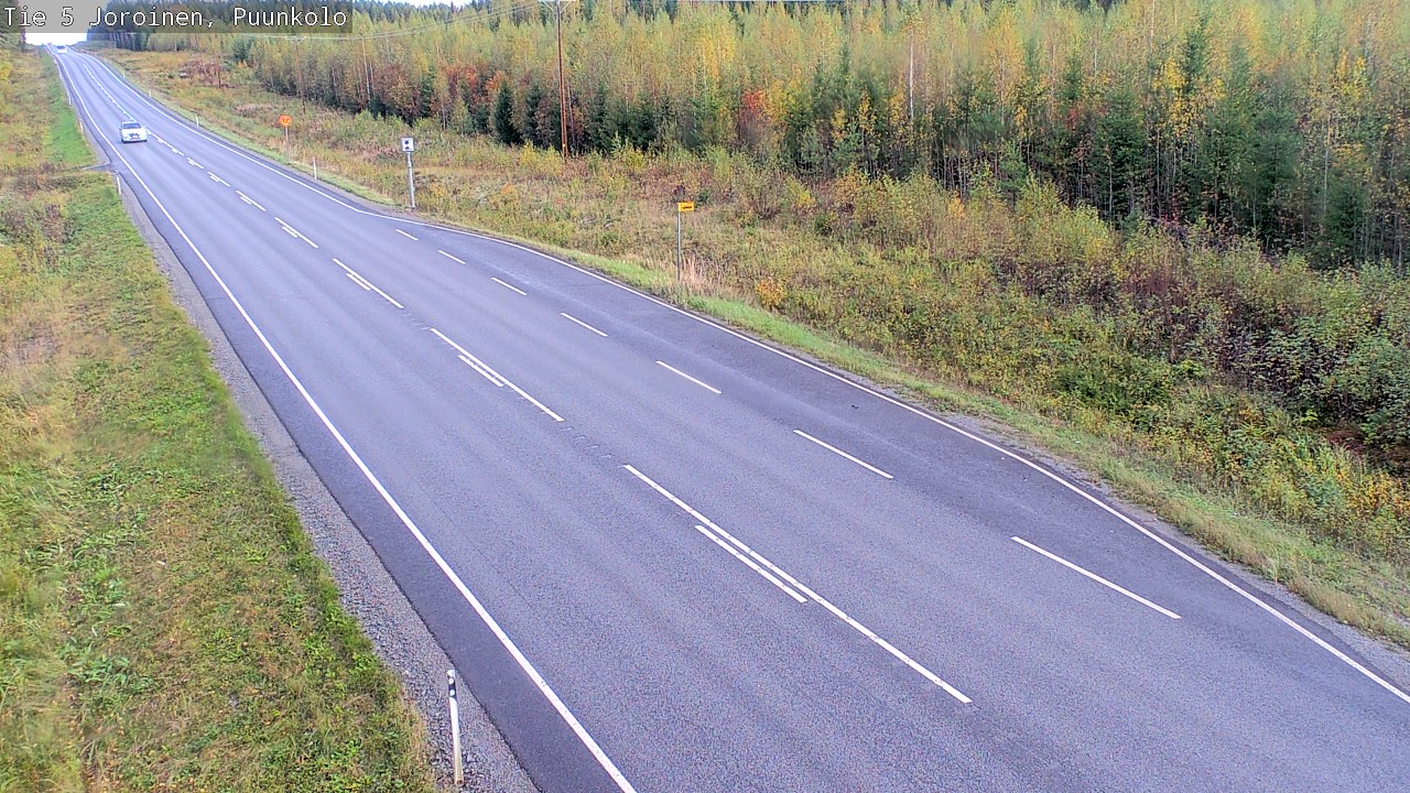 Kelikamerat Kuva Tie 5 Joroinen, Puunkolo, Joroinen, Pohjois-Savo