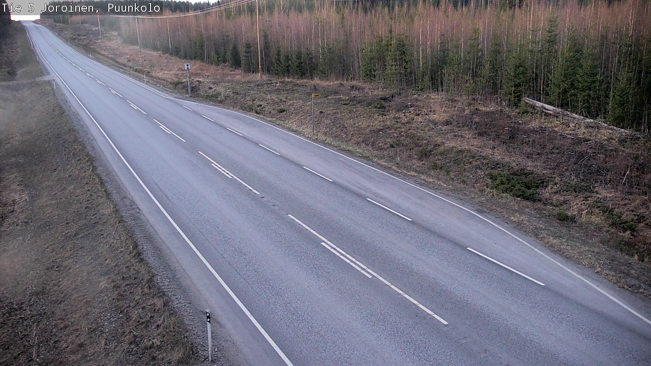 Kelikamerat Kuva Tie 5 Joroinen, Puunkolo, Joroinen, Pohjois-Savo