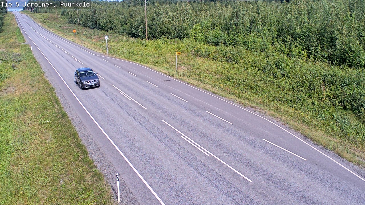 Kelikamerat Kuva Tie 5 Joroinen, Puunkolo, Joroinen, Pohjois-Savo