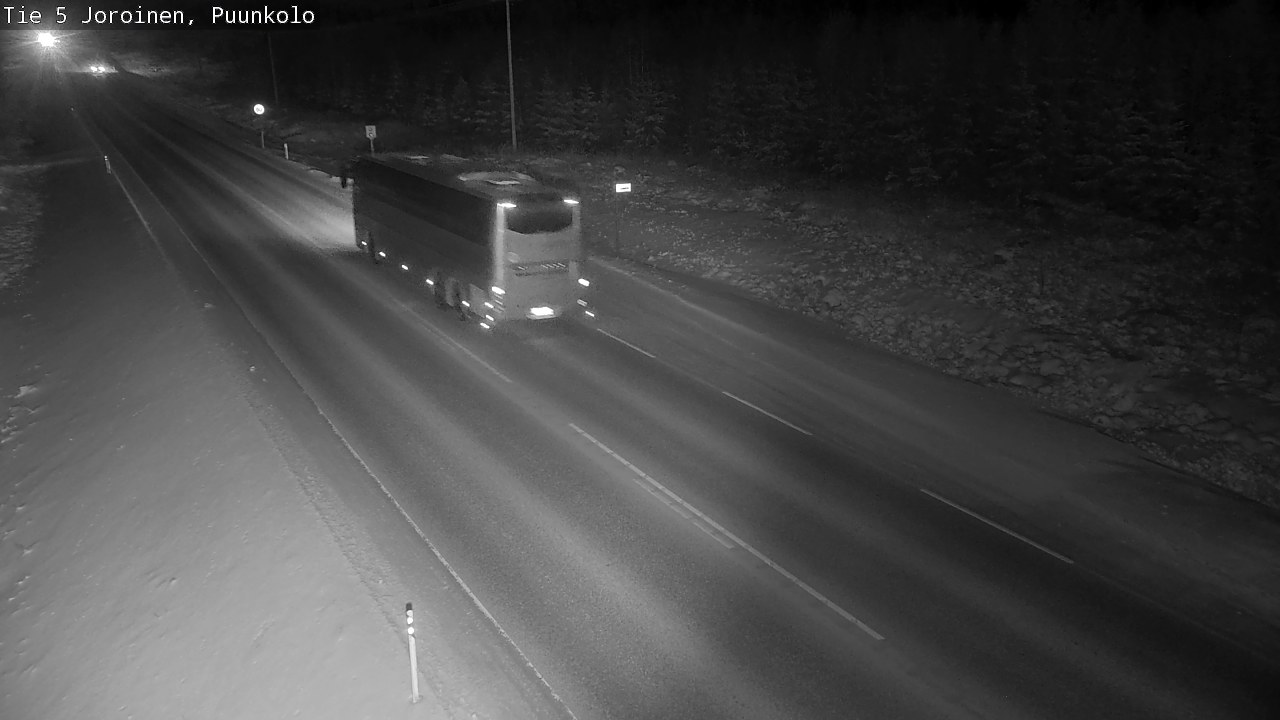 Weather Camera Image Väg 5 Joirois, Puunkolo, Joroinen, Pohjois-Savo