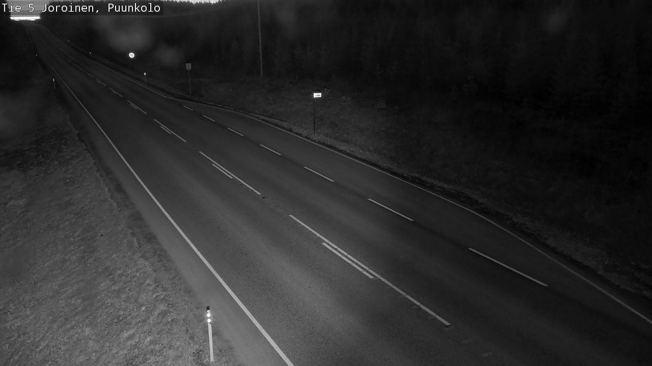 Weather Camera Image Road 5 Joroinen, Puunkolo, Joroinen, Pohjois-Savo