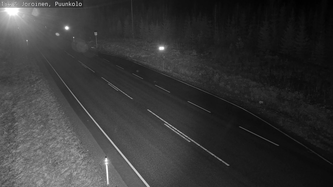Weather Camera Image Road 5 Joroinen, Puunkolo, Joroinen, Pohjois-Savo
