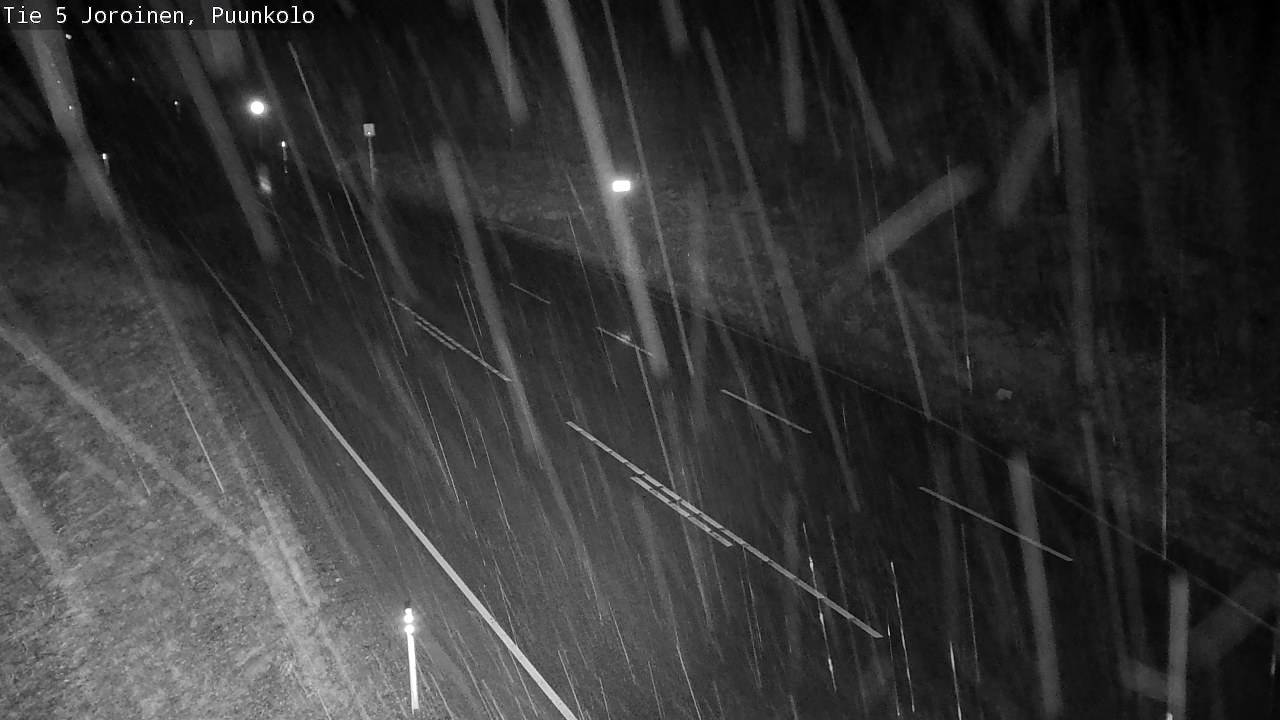 Weather Camera Image Road 5 Joroinen, Puunkolo, Joroinen, Pohjois-Savo