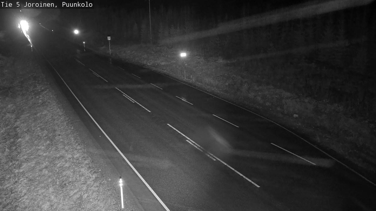 Weather Camera Image Road 5 Joroinen, Puunkolo, Joroinen, Pohjois-Savo