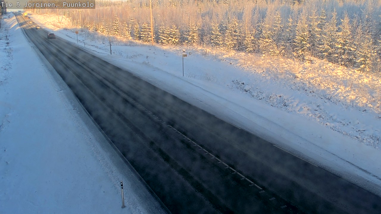 Kelikamerat Kuva Tie 5 Joroinen, Puunkolo, Joroinen, Pohjois-Savo