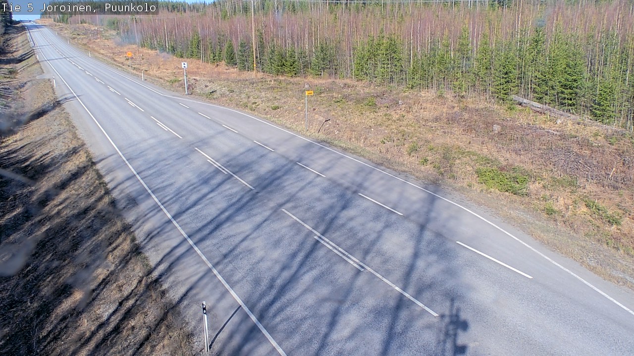 Kelikamerat Kuva Tie 5 Joroinen, Puunkolo, Joroinen, Pohjois-Savo
