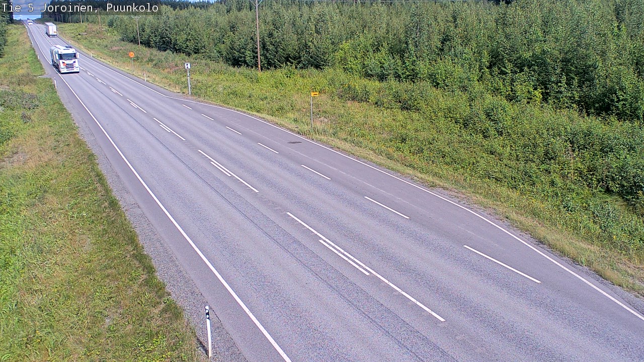 Kelikamerat Kuva Tie 5 Joroinen, Puunkolo, Joroinen, Pohjois-Savo