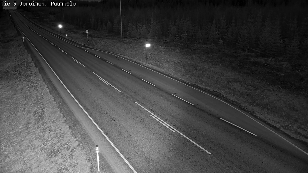 Weather Camera Image Väg 5 Joirois, Puunkolo, Joroinen, Pohjois-Savo