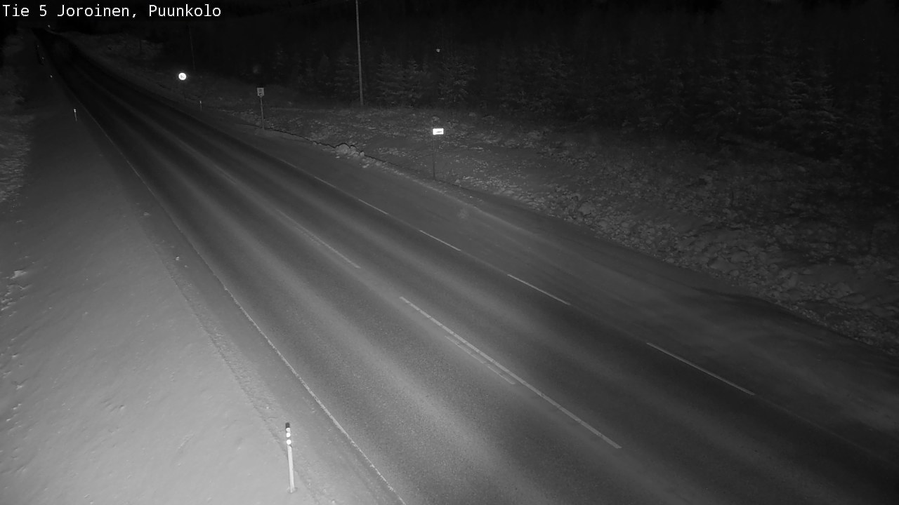 Weather Camera Image Väg 5 Joirois, Puunkolo, Joroinen, Pohjois-Savo