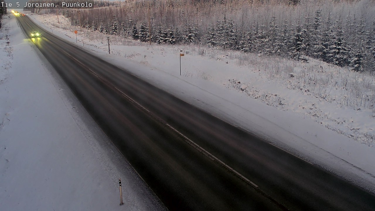 Weather Camera Image Väg 5 Joirois, Puunkolo, Joroinen, Pohjois-Savo