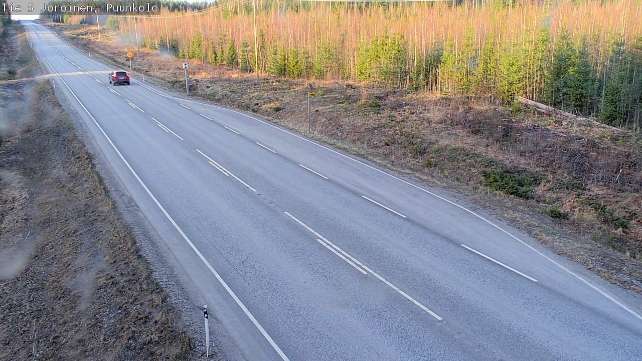 Kelikamerat Kuva Tie 5 Joroinen, Puunkolo, Joroinen, Pohjois-Savo