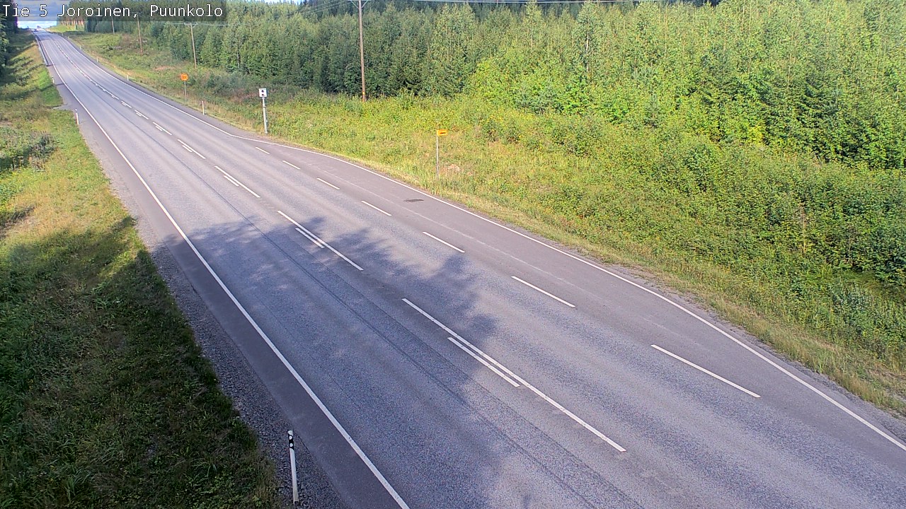 Kelikamerat Kuva Tie 5 Joroinen, Puunkolo, Joroinen, Pohjois-Savo