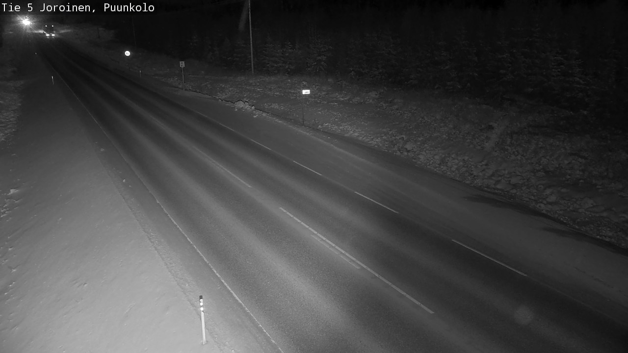 Weather Camera Image Väg 5 Joirois, Puunkolo, Joroinen, Pohjois-Savo