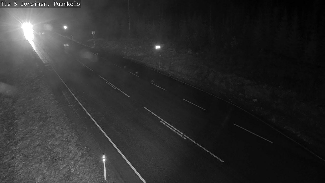 Weather Camera Image Road 5 Joroinen, Puunkolo, Joroinen, Pohjois-Savo