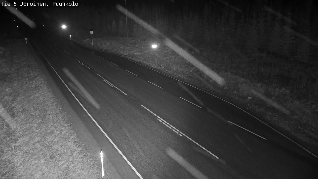 Weather Camera Image Road 5 Joroinen, Puunkolo, Joroinen, Pohjois-Savo