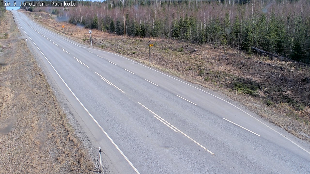 Kelikamerat Kuva Tie 5 Joroinen, Puunkolo, Joroinen, Pohjois-Savo