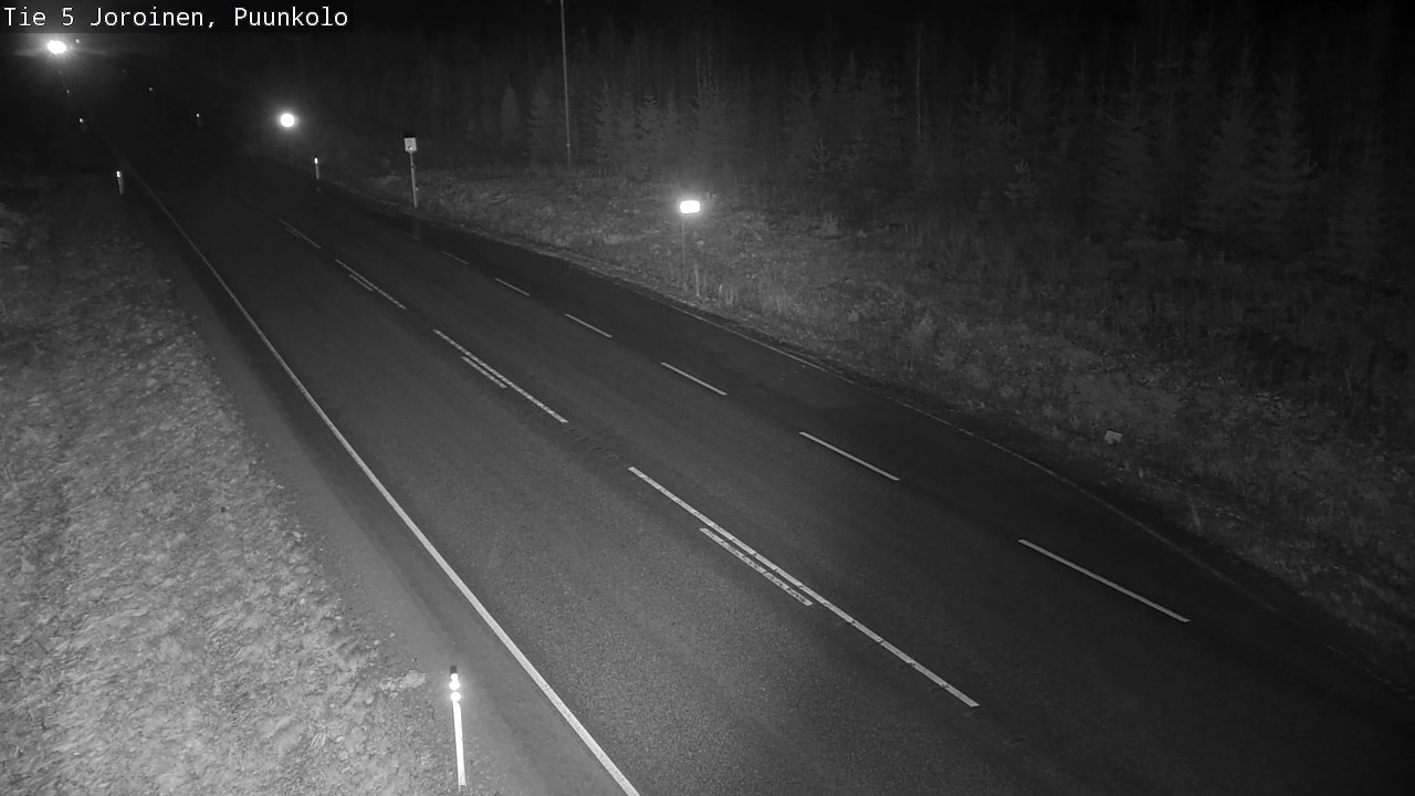 Weather Camera Image Road 5 Joroinen, Puunkolo, Joroinen, Pohjois-Savo