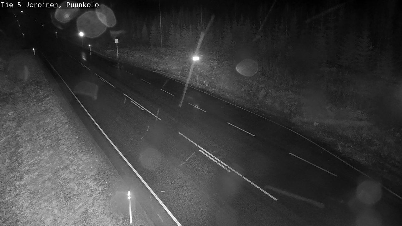 Weather Camera Image Road 5 Joroinen, Puunkolo, Joroinen, Pohjois-Savo