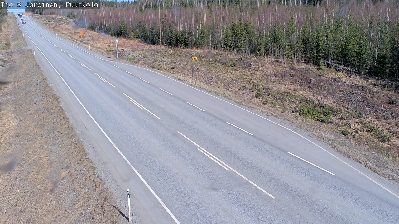 Kelikamerat Kuva Tie 5 Joroinen, Puunkolo, Joroinen, Pohjois-Savo