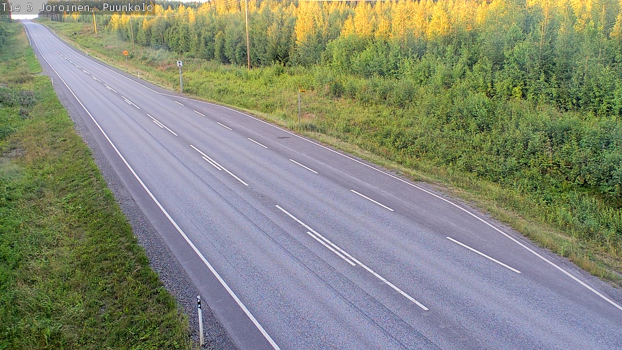 Kelikamerat Kuva Tie 5 Joroinen, Puunkolo, Joroinen, Pohjois-Savo