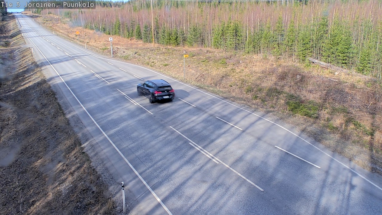 Kelikamerat Kuva Tie 5 Joroinen, Puunkolo, Joroinen, Pohjois-Savo