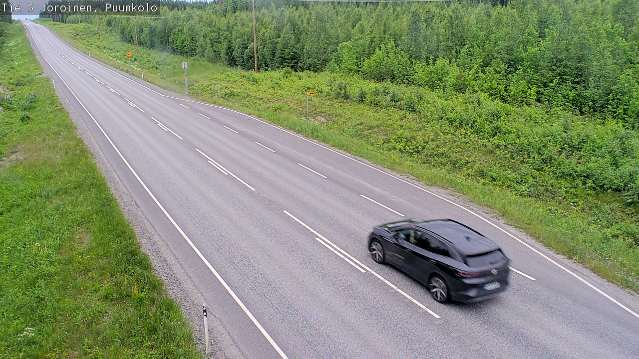 Weather Camera Image Road 5 Joroinen, Puunkolo, Joroinen, Pohjois-Savo