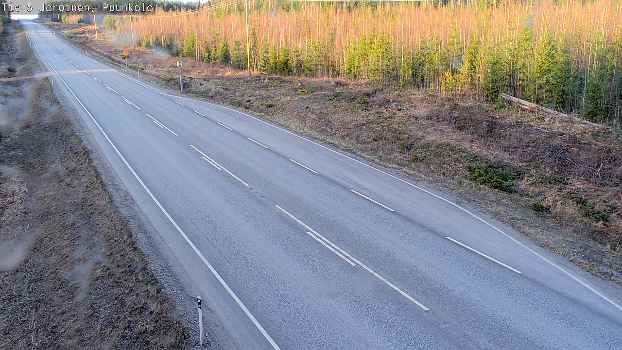 Kelikamerat Kuva Tie 5 Joroinen, Puunkolo, Joroinen, Pohjois-Savo