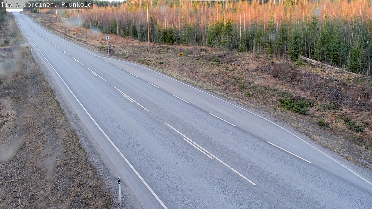 Kelikamerat Kuva Tie 5 Joroinen, Puunkolo, Joroinen, Pohjois-Savo