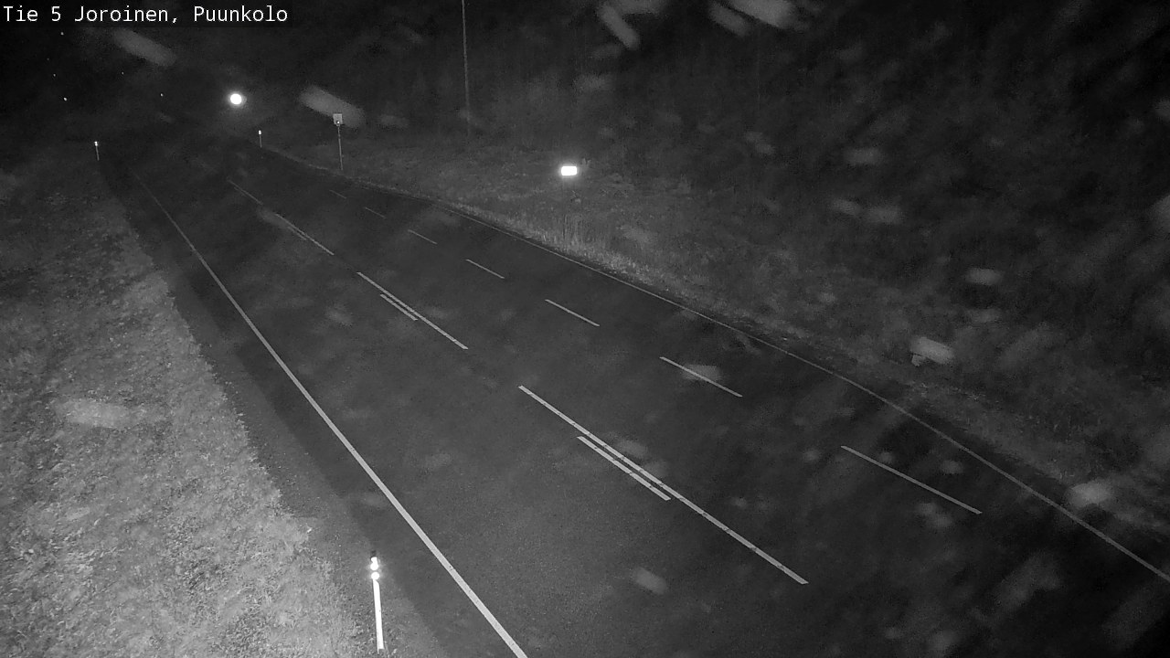 Weather Camera Image Road 5 Joroinen, Puunkolo, Joroinen, Pohjois-Savo
