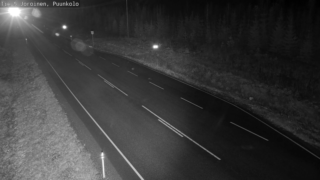 Weather Camera Image Road 5 Joroinen, Puunkolo, Joroinen, Pohjois-Savo