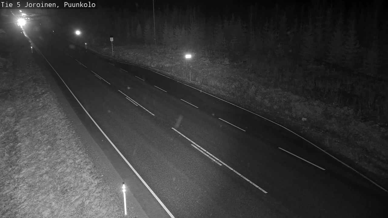 Weather Camera Image Road 5 Joroinen, Puunkolo, Joroinen, Pohjois-Savo