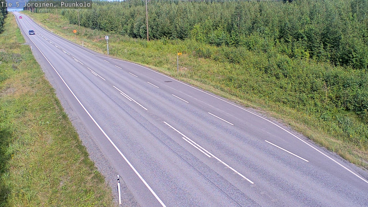 Kelikamerat Kuva Tie 5 Joroinen, Puunkolo, Joroinen, Pohjois-Savo