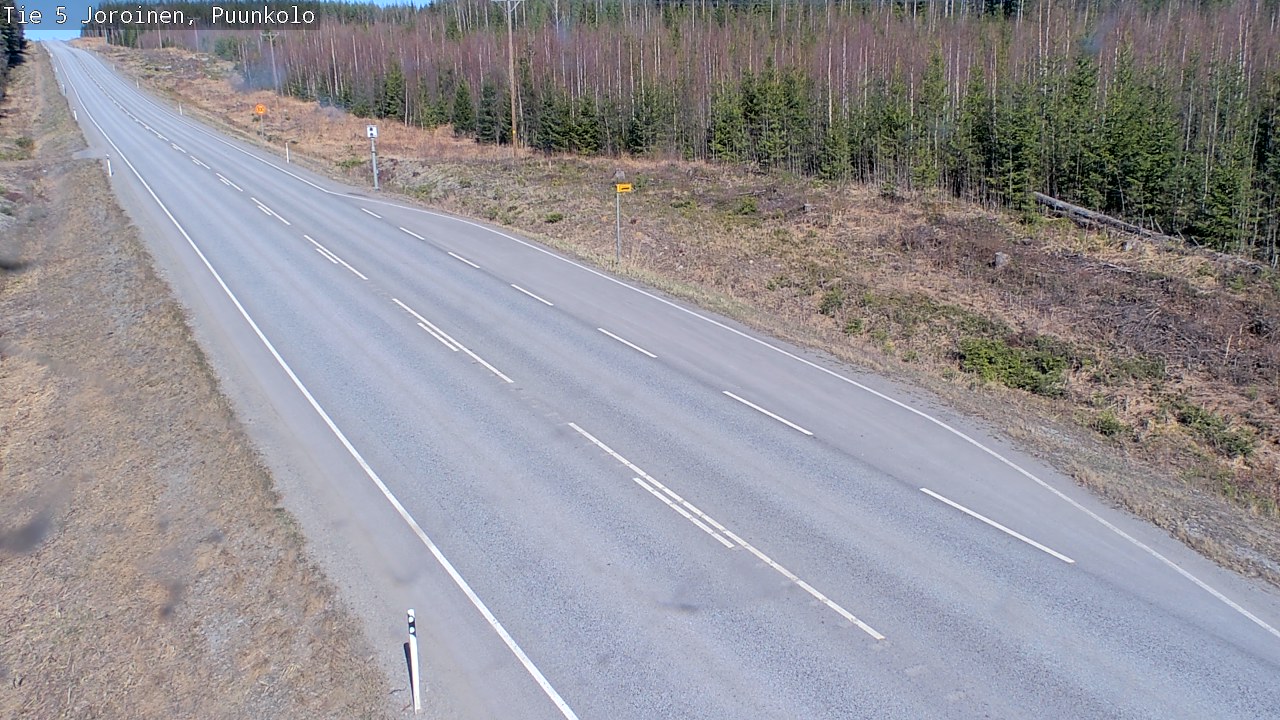Kelikamerat Kuva Tie 5 Joroinen, Puunkolo, Joroinen, Pohjois-Savo