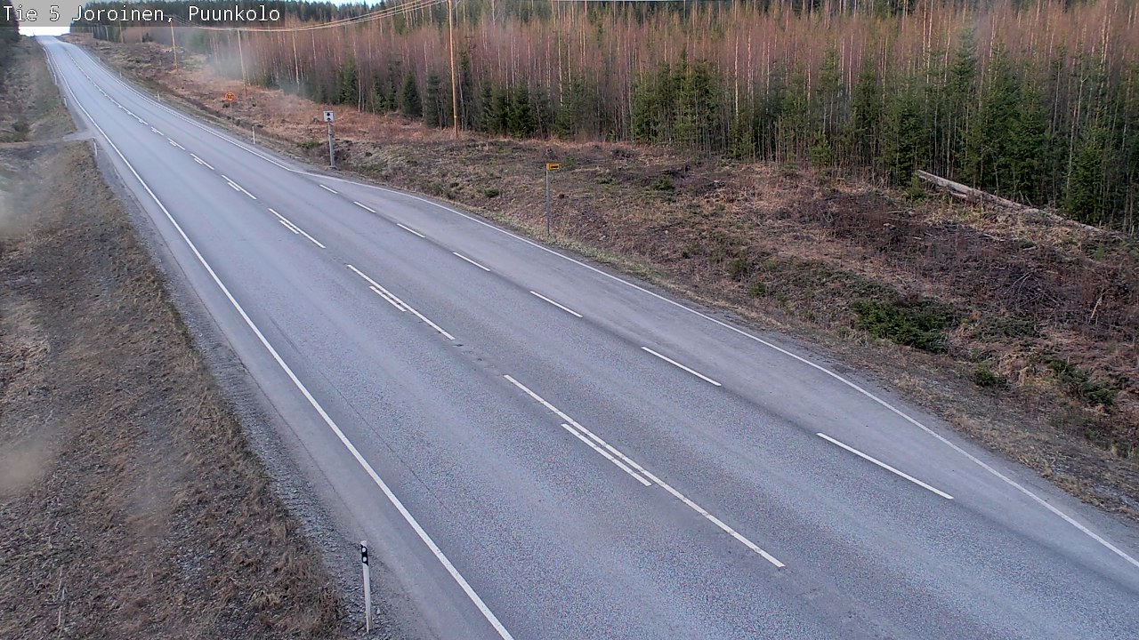 Kelikamerat Kuva Tie 5 Joroinen, Puunkolo, Joroinen, Pohjois-Savo