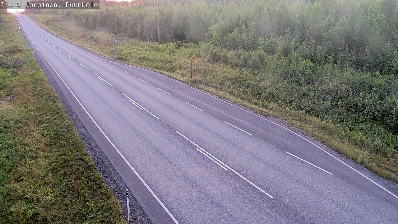 Kelikamerat Kuva Tie 5 Joroinen, Puunkolo, Joroinen, Pohjois-Savo