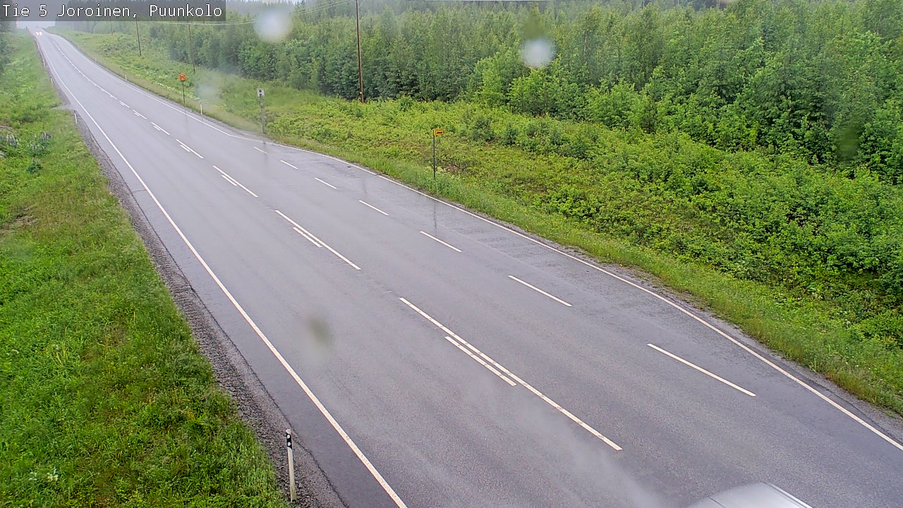 Weather Camera Image Road 5 Joroinen, Puunkolo, Joroinen, Pohjois-Savo