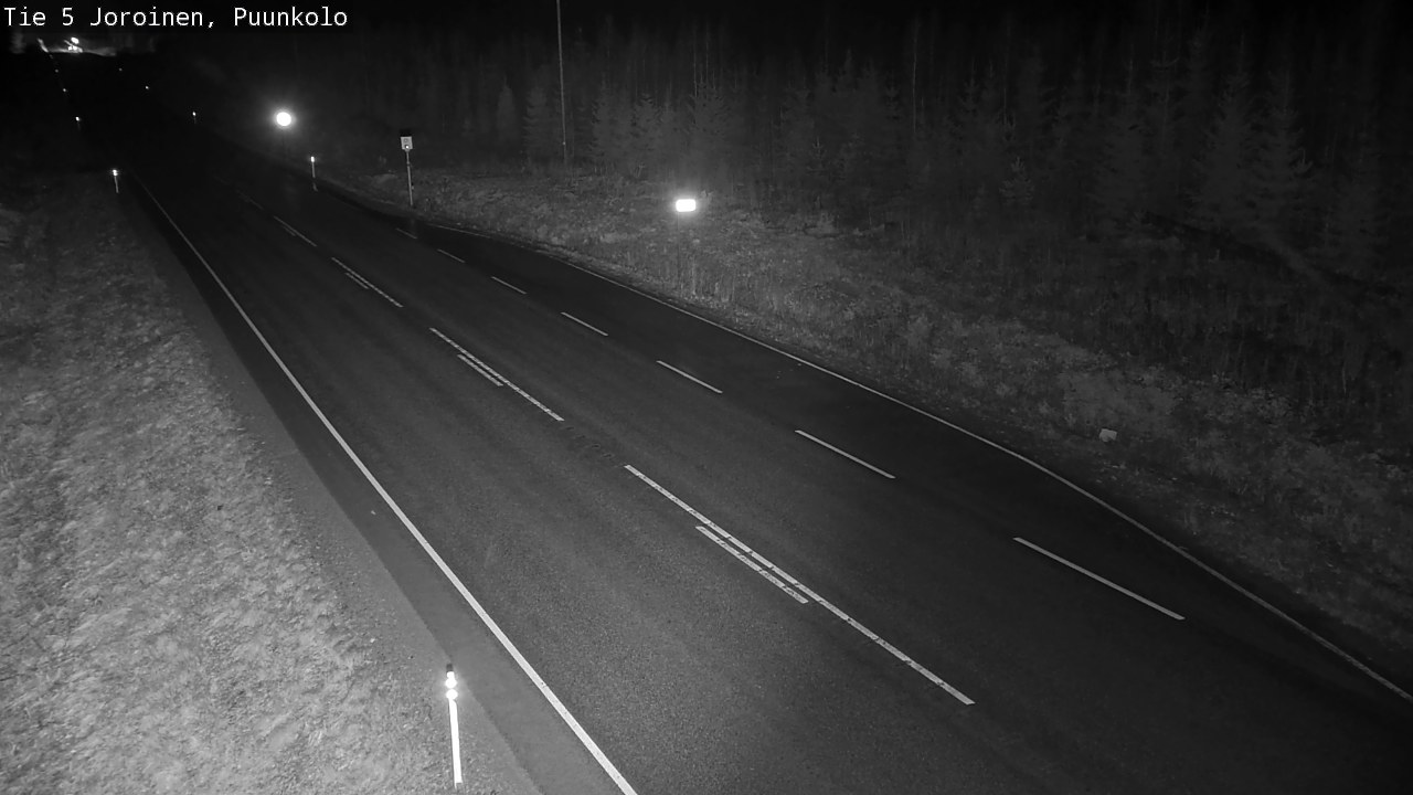 Weather Camera Image Road 5 Joroinen, Puunkolo, Joroinen, Pohjois-Savo