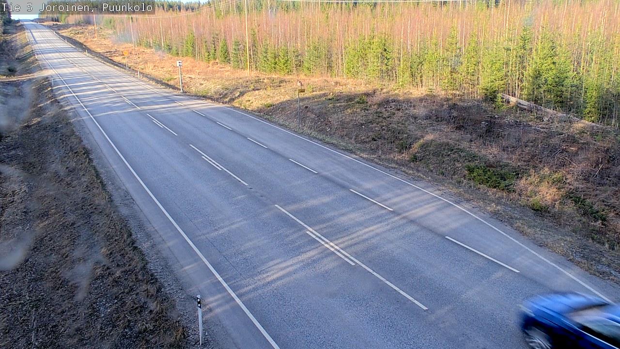 Kelikamerat Kuva Tie 5 Joroinen, Puunkolo, Joroinen, Pohjois-Savo