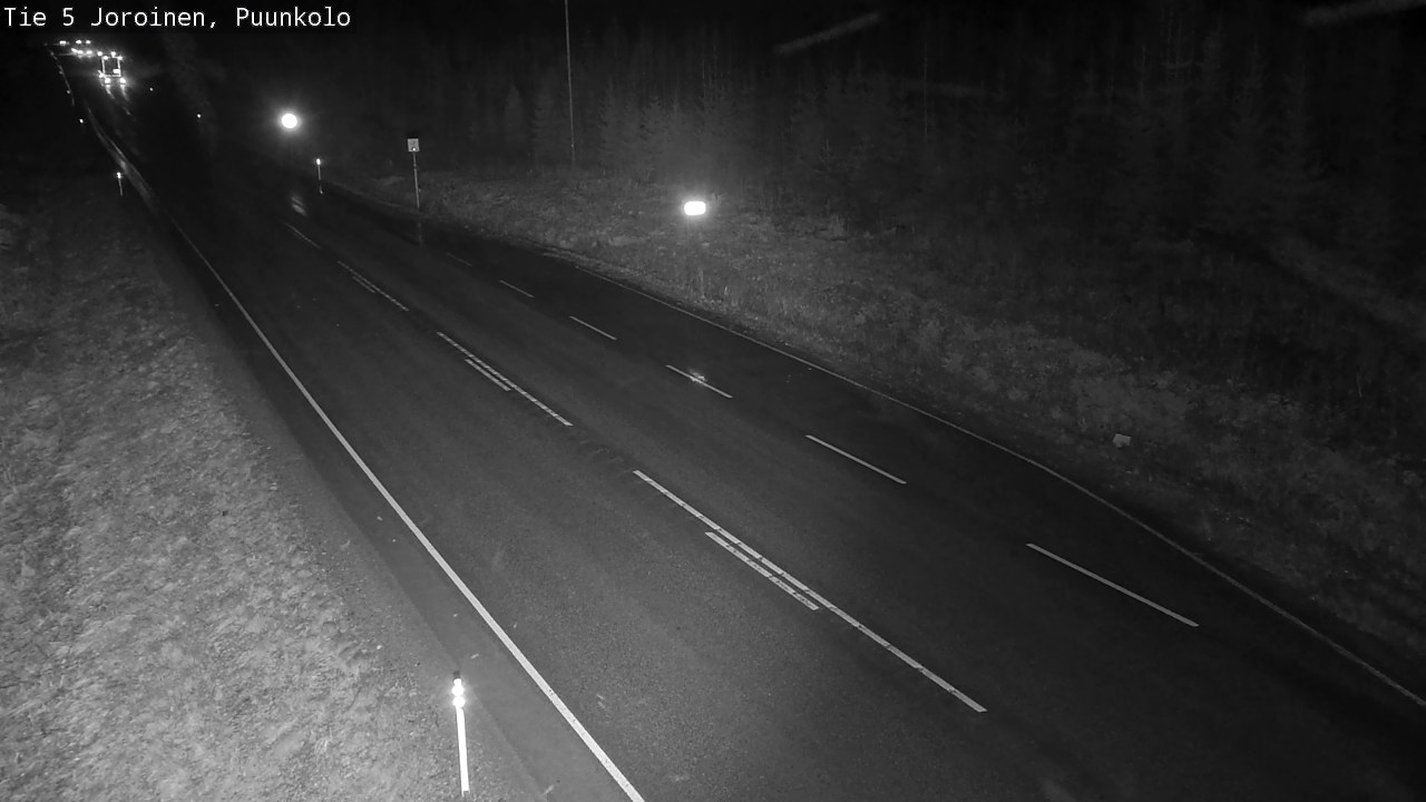 Weather Camera Image Road 5 Joroinen, Puunkolo, Joroinen, Pohjois-Savo