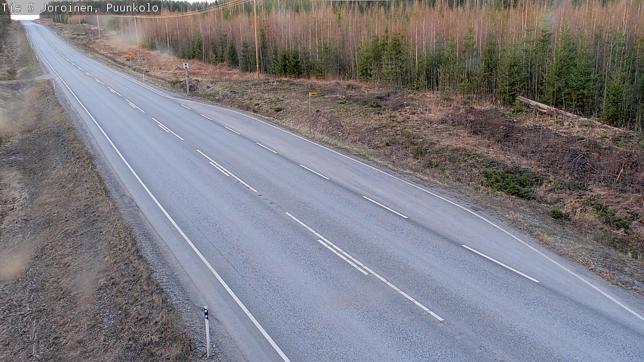 Kelikamerat Kuva Tie 5 Joroinen, Puunkolo, Joroinen, Pohjois-Savo
