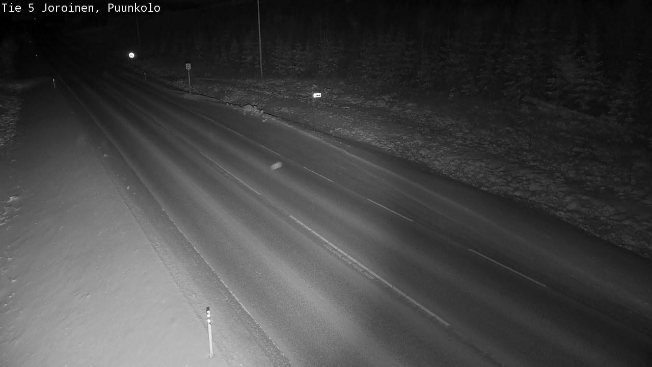 Weather Camera Image Väg 5 Joirois, Puunkolo, Joroinen, Pohjois-Savo