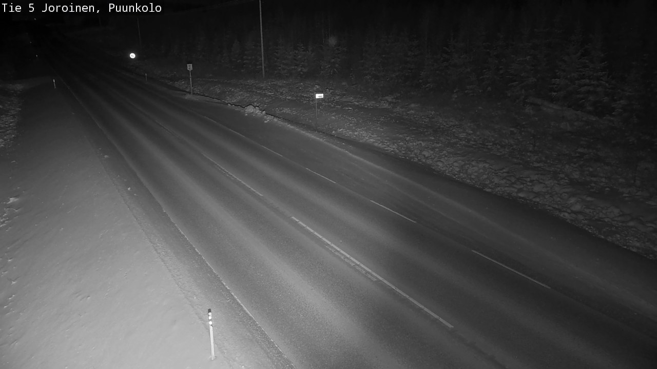 Weather Camera Image Väg 5 Joirois, Puunkolo, Joroinen, Pohjois-Savo
